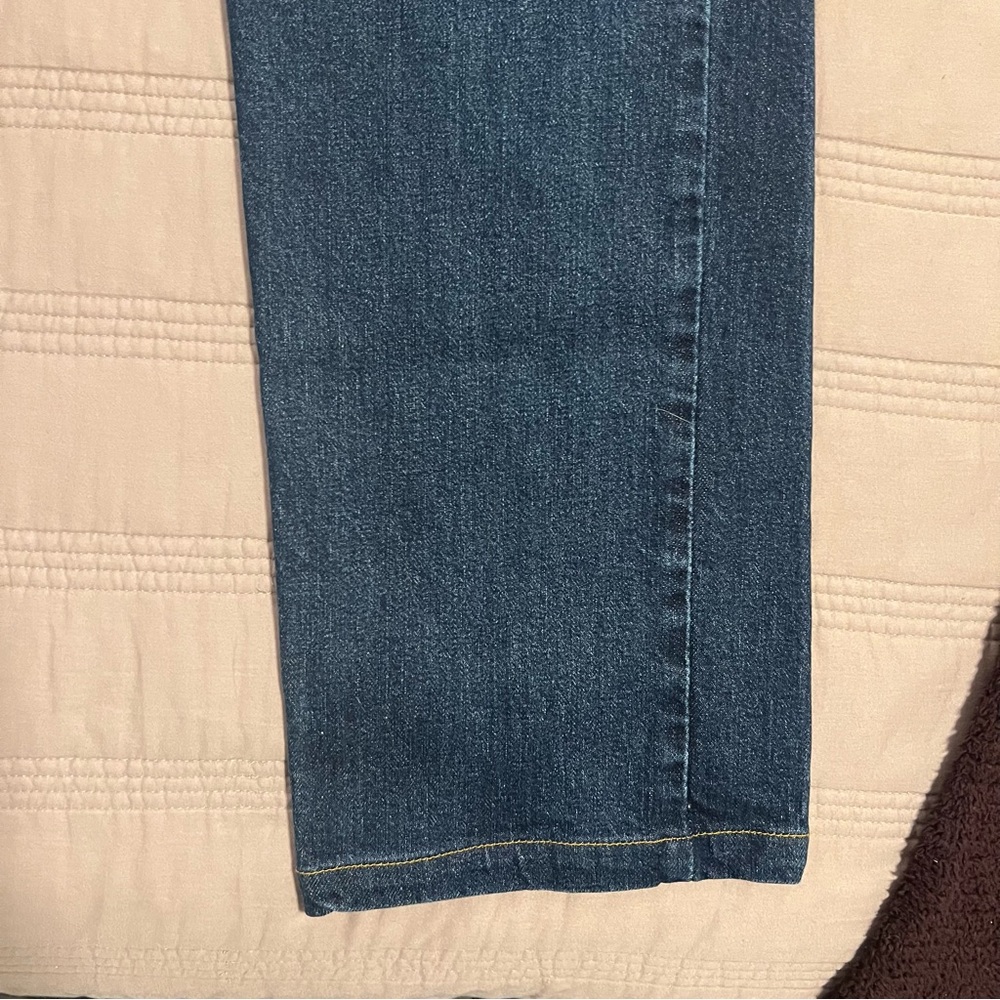 Levi's Men's 514 Straight Fit Dark Blue Jeans - Picture 7 of 7